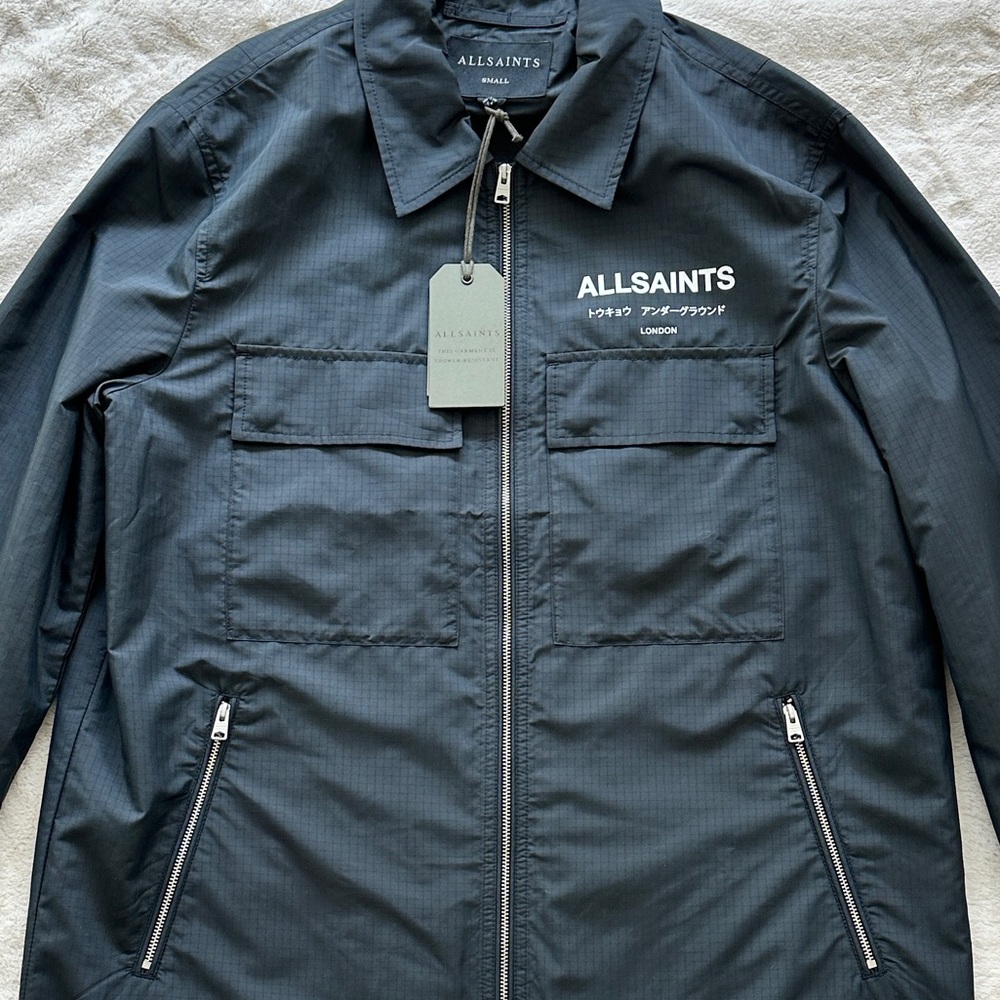 Best-selling AllSaints Zito Underground Jacket - brand new. Rare size!